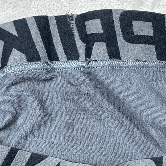Nike Pro Men’s Grey Compression Training Performance Leggings Tights Size Small - Picture 16 of 16